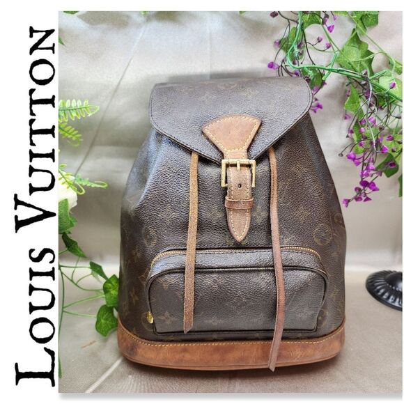 Authentic Louis Vuitton Monsouris MM Monogram Backpack w/ Dust Bag - Picture 1 of 17